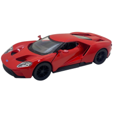  Ford GT 2017 fém modell, Kinsmart, méretarány 1:38, piros makett