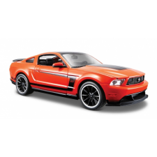 Ford Mustang Boss 302 modellautó 1/24 narancssárga autópálya és játékautó