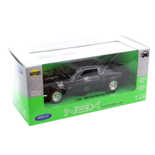  Ford Mustang Boss 429 fém és műanyag modell 1:24 méretarányban autópálya és játékautó