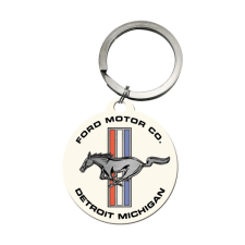  Ford Mustang fém kulcstartó "Detroit Michigan" kulcstartó
