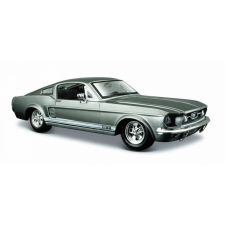  Ford Mustang GT 1967 modellautó 1/24 szürke autópálya és játékautó