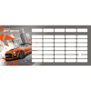  Ford Shelby Dream órarend (18x8 cm)