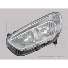 Ford Transit Courier-Tourneo 2014.01.01- Fényszóró H7/H15 bal, króm ház. (motorral) AYFAR (1HLT) fényszóró