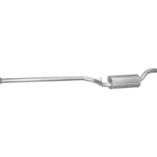 Ford, Volvo, Mazda, középső kipufogódob K08_539ALU autóalkatrész