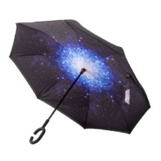  Fordított esernyő MS-273 #fekete-kék
