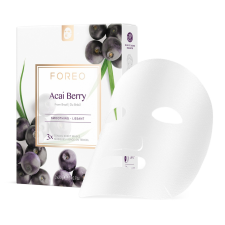 FOREO Farm To Face Sheet Mask - Acai Berry X 3 Arcmaszk arcpakolás, arcmaszk