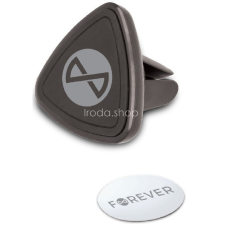 Forever Autós tartó, Univerzális, szellőzőre rögzíthető, mágneses, MH-160, fekete mobiltelefon kellék