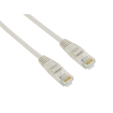 Forever Ethernet kábel CAT5e/UTP RJ45/20M DATETH20M, szürke kábel és adapter