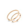 Forever Gold 14K arany karikagyűrű pár - ETH-BAR-0-008-B-282-V