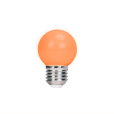 Forever LED izzó E27 G45 2W 230v narancssárga 5db izzó
