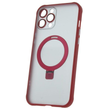 Forever Szilikon TPU tok Mag gyűrű iPhone 12 Pro Max, piros (TPUAPIP12PMMRTFORE) tok és táska