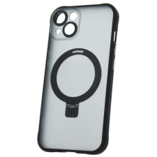 Forever Szilikon TPU tok Mag gyűrű iPhone 13, fekete (TPUAPIP13MRTFOBK) tok és táska