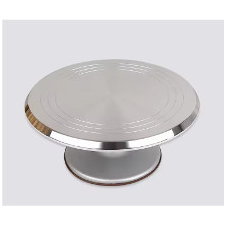  Forgatható tortadíszítő állvány (fém) 30cm sütés és főzés