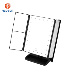  Forgó Kozmetikai Tükör Redsun, Led-es variatoral a sminkhez smink kiegészítő