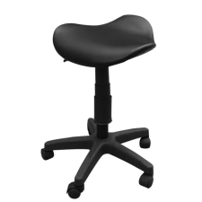  Forgó ülőke, fekete WB-3609 fodrászkellék