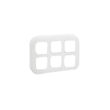  Forix IP20 fk 6-os munkaállomás, vízszintesen/függőlegesen felszerelhető, fehér villanyszerelés