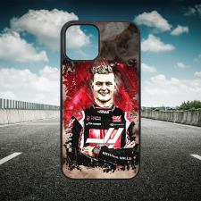  Forma 1 - Mick Schumacher splash - iPhone tok tok és táska