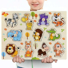 Formabeillesztő puzzle - Állatok puzzle, kirakós