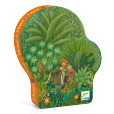  Formadobozos puzzle - Dzsungel puzzle, 54 db-os - In the Jungle puzzle, kirakós
