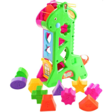  Formaválogató zsiráf 26,5 cm készségfejlesztő