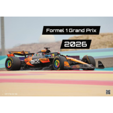  Formel 1 - Grand Prix - 2026 - F1 Kalender DIN A3 naptár, kalendárium