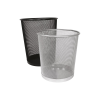 Fornax Fémhálós papírkosár 29,5x34cm, 20 liter nagy Fornax fekete