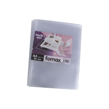 Fornax Genotherm &#039;L&#039; A4, 90 micron víztiszta, felül-oldalt nyitható, 50 db/csomag, Fornax irattartó