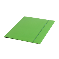 Fornax Gumis mappa A4, 400g. karton Fornax Glossy zöld mappa