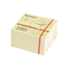 Fornax Jegyzettömb öntapadó, 75x75mm, 450lap, Fornax sárga post-it