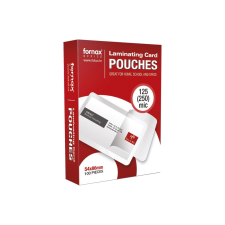 Fornax lamináló fólia 54x86mm, 125 micron, 100db/doboz (104356) (Fornax104356) lamináló fólia