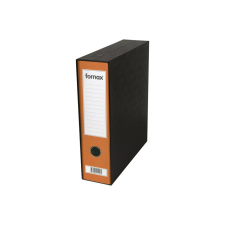 Fornax Tokos iratrendező A4, 8cm, Fornax Prestige narancssárga irattartó