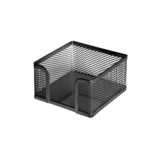 Forofis Jegyzettömb-tartó Forofis fémhálós 9,5x9,5 cm fekete fémhálós tároló