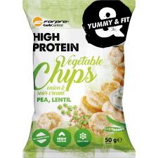 ForPro high protein zöldség chips hagymás tejfölös 50 g reform élelmiszer