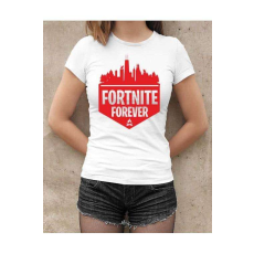  Fortnite forever női póló - egyedi mintás, 12 szín, S-2XL