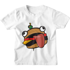  Fortnite Hamburger Fej - Gyerek Póló gyerek póló