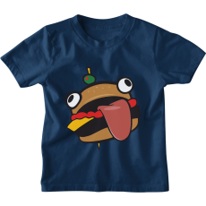  Fortnite Hamburger Fej - Gyerek Póló