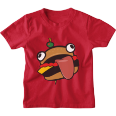  Fortnite Hamburger Fej - Gyerek Póló