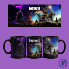  Fortnite karakterek bögre (Fekete) bögrék, csészék