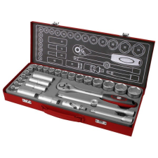Fortum 4700001 dugókulcs klt. 1/2", 29db, 61CrV5; mattkróm FORTUM dugókulcs