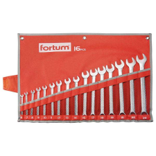 Fortum csillag-villás kulcs klt. 16db, 6-24mm villáskulcs