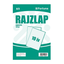 Fortuna Rajzlap FORTUNA A/3 120 gr famentes 10 ív/csomag rajzlap