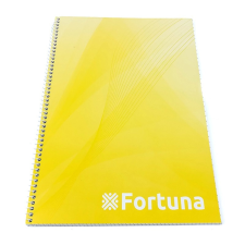 Fortuna Spirálfüzet FORTUNA Basic A/4 70 lapos franciakockás füzet