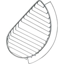 Foster - Edénykosár tartó rács  8610000 - Kifutó termék! mosogatótálca