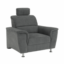  Fotel, szürke szövet, SANTIAGO bútor