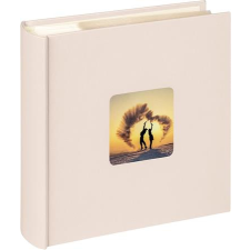 . Fotóalbum, 200 fotó, 10x15 cm, Walther Fun Wedding , krémfehér fényképalbum
