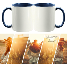  Fotókollázs VIII., kétoldalas fényképes bögre - 1 db bögrék, csészék