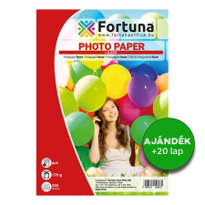 Fotópapír FORTUNA A/4 laser fényes 170 gr 200 ív/csomag fotópapír