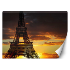  Fotótapéta, Az Eiffel-torony naplementében - 300x210 cm tapéta, díszléc és más dekoráció