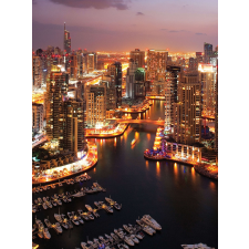 Fotótapéta Dubai jachtkikötő 2 L 2 tapéta, díszléc és más dekoráció