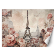 Fotótapéta, Shabby Chic Eiffel-torony - 150x105 cm tapéta, díszléc és más dekoráció